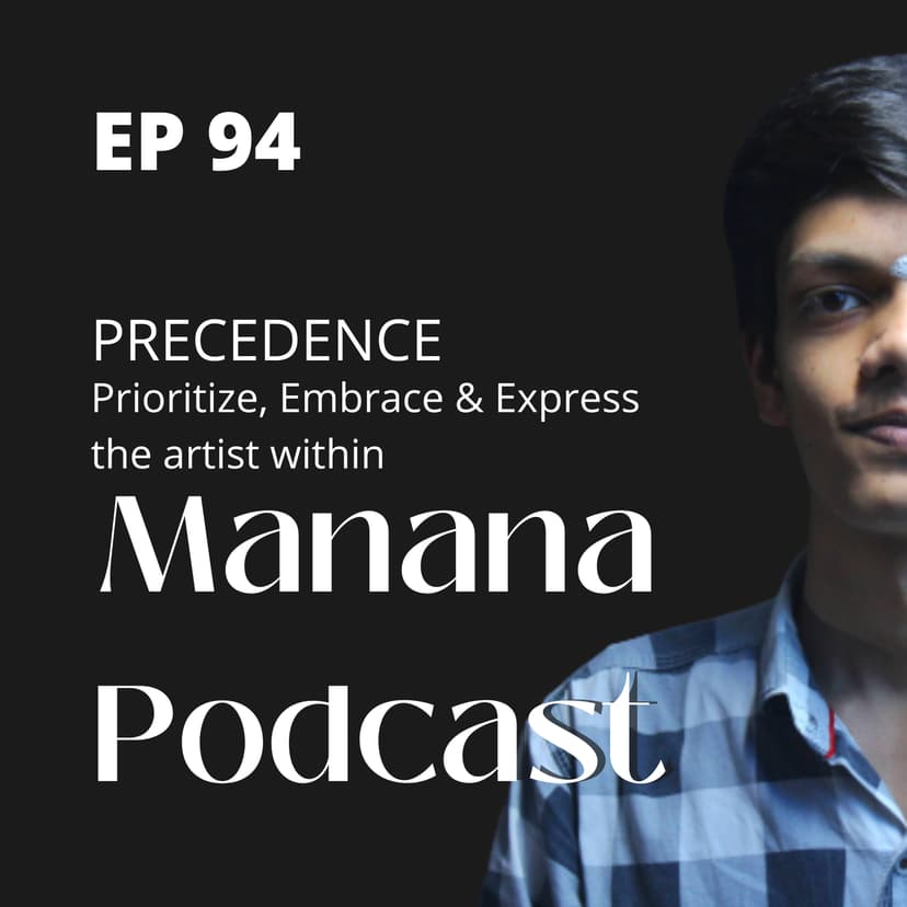 Ep94: Prioritise the artist within!